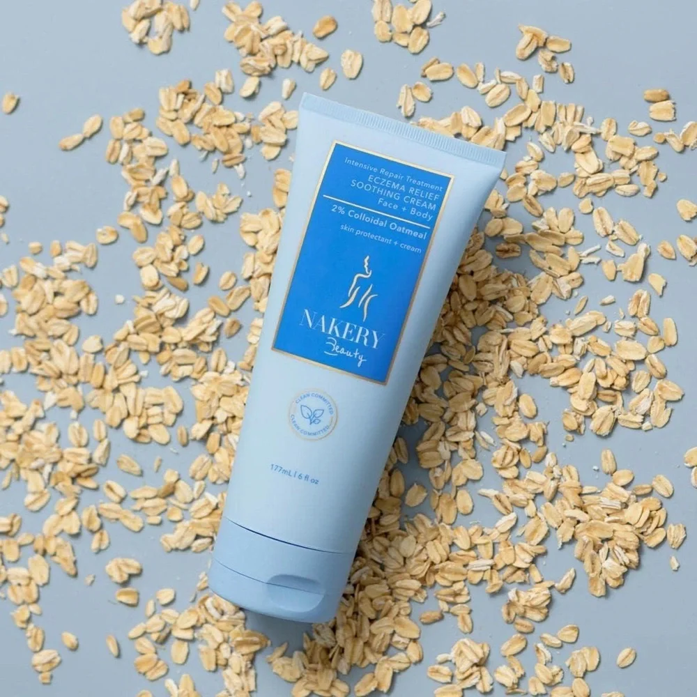 ✨ Nakery Beauty Eczema Relief Soothing Wash Face + Body (10 fl oz / 295 mL) 🎀